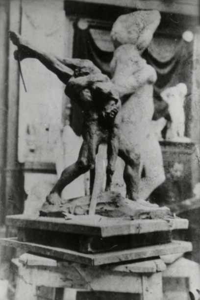 Obra Hércules e Anteu